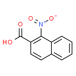ChemSpider 2D Image | 1-Nitro-2-naphthoic acid | C11H7NO4