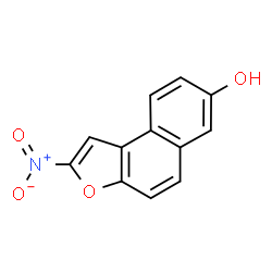 ChemSpider 2D Image | 2-Nitronaphtho[2,1-b]furan-7-ol | C12H7NO4