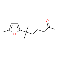 ChemSpider 2D Image | 6-Methyl-6-(5-methyl-2-furyl)-2-heptanone | C13H20O2
