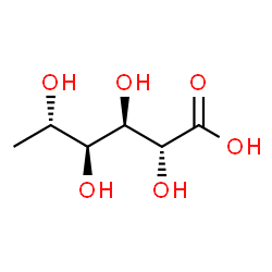 ChemSpider 2D Image | L-rhamnonic acid | C6H12O6