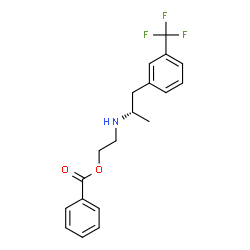ChemSpider 2D Image | (S)-benfluorex | C19H20F3NO2