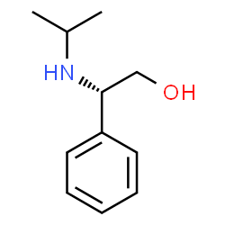 ChemSpider 2D Image | (2S)-2-(Isopropylamino)-2-phenylethanol | C11H17NO