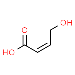 ChemSpider 2D Image | (2Z)-4-Hydroxy-2-butenoic acid | C4H6O3