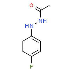 ChemSpider 2D Image | N'-(4-fluorophenyl)acetohydrazide | C8H9FN2O