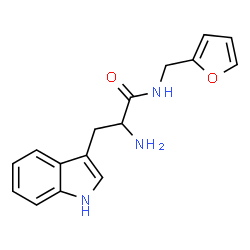 ChemSpider 2D Image | N-(2-Furylmethyl)tryptophanamide | C16H17N3O2