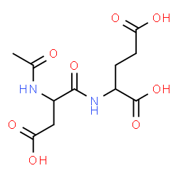 ChemSpider 2D Image | Spaglumic acid | C11H16N2O8