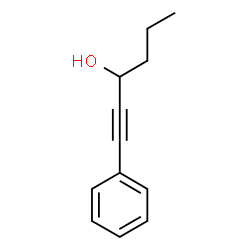 ChemSpider 2D Image | 1-Phenyl-1-hexyn-3-ol | C12H14O