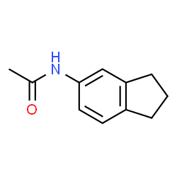 ChemSpider 2D Image | N-(2,3-Dihydro-1H-inden-5-yl)acetamide | C11H13NO
