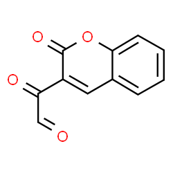 ChemSpider 2D Image | Oxo(2-oxo-2H-chromen-3-yl)acetaldehyde | C11H6O4