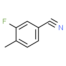 ChemSpider 2D Image | 3-Fluoro-4-methylbenzonitrile | C8H6FN