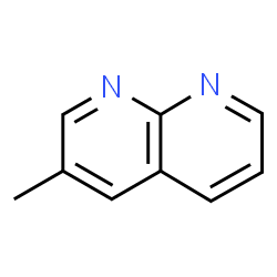 ChemSpider 2D Image | 3-Methyl-1,8-naphthyridine | C9H8N2