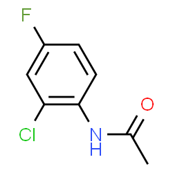 ChemSpider 2D Image | 2'-Chloro-4'-fluoroacetanilide | C8H7ClFNO