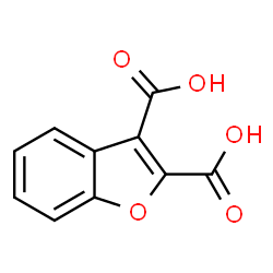 ChemSpider 2D Image | 1-Benzofuran-2,3-dicarboxylic acid | C10H6O5