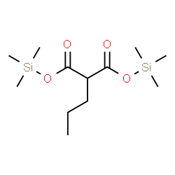 ChemSpider 2D Image | Bis(trimethylsilyl) propylmalonate | C12H26O4Si2