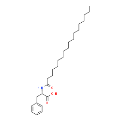 ChemSpider 2D Image | N-Stearoyl-L-phenylalanine | C27H45NO3