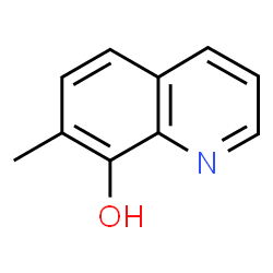 ChemSpider 2D Image | 7-Methyl-8-quinolinol | C10H9NO