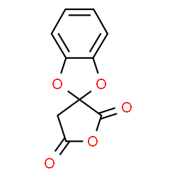 ChemSpider 2D Image | Spiro[1,3-benzodioxole-2,3'-furan]-2',5'(4'H)-dione | C10H6O5