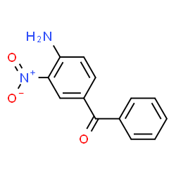 ChemSpider 2D Image | 4-Amino-3-nitrobenzophenone | C13H10N2O3