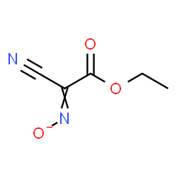 ChemSpider 2D Image | [(1-Cyano-2-ethoxy-2-oxoethylidene)amino]oxidanide | C5H5N2O3