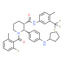 ChemSpider 2D Image | Avacopan | C33H35F4N3O2