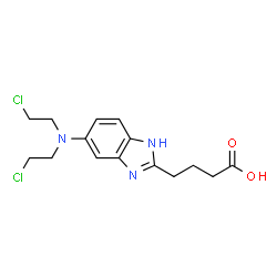 ChemSpider 2D Image | N-DESMETHYLBENDAMUSTINE | C15H19Cl2N3O2