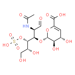 ChemSpider 2D Image | chondroitin disaccharide ?di-4s | C14H21NO14S