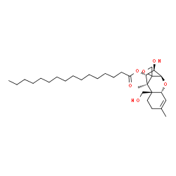 ChemSpider 2D Image | SCIRPENOL 4-MONOPALMITATE | C31H52O6