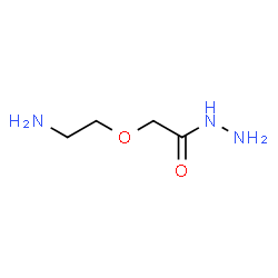 ChemSpider 2D Image | 2-(2-Aminoethoxy)acetohydrazide | C4H11N3O2