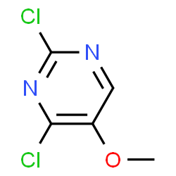 ChemSpider 2D Image | 2,4-Dichloro-5-methoxypyrimidine | C5H4Cl2N2O
