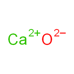 oxide calcium cao structure chemspider chemical