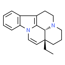 ChemSpider 2D Image | (+)-Eburnamenine | C19H22N2