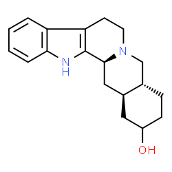 ChemSpider 2D Image | 17-yohimbol | C19H24N2O