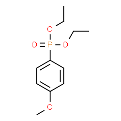 ChemSpider 2D Image | diethyl 4-methoxyphenylphosphonate | C11H17O4P