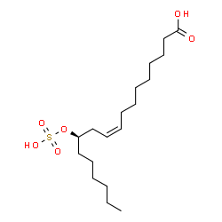 ChemSpider 2D Image | Ricinolsulfuric acid | C18H34O6S