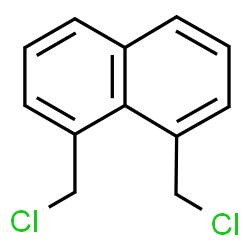 ChemSpider 2D Image | 1,8-Bis(chloromethyl)naphthalene | C12H10Cl2