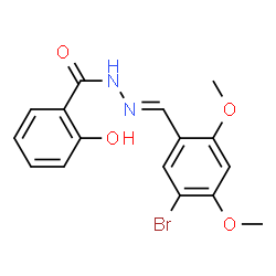 ChemSpider 2D Image | MFCD00554801 | C16H15BrN2O4