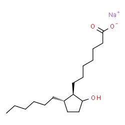 ChemSpider 2D Image | Rosaprostol sodium | C18H33NaO3