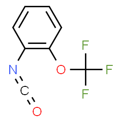 ChemSpider 2D Image | 2-(Trifluoromethoxy)phenyl isocyanate | C8H4F3NO2