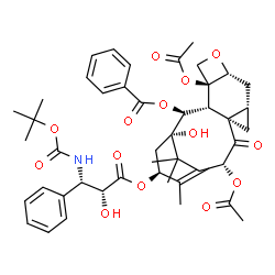 ChemSpider 2D Image | Larotaxel | C45H53NO14