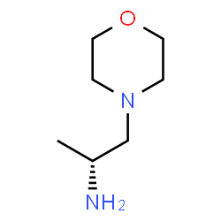 ChemSpider 2D Image | (R)-4-(2-Aminopropyl)morpholine | C7H16N2O
