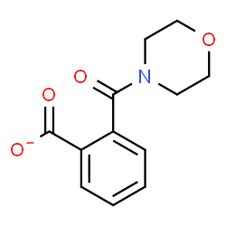 ChemSpider 2D Image | 2-(4-Morpholinylcarbonyl)benzoate | C12H12NO4