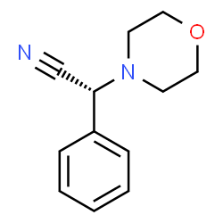 ChemSpider 2D Image | (2R)-4-Morpholinyl(phenyl)acetonitrile | C12H14N2O