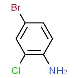 ChemSpider 2D Image | 4-Bromo-2-chloroaniline | C6H5BrClN