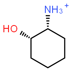 ChemSpider 2D Image | (1R,2S)-2-Hydroxycyclohexanaminium | C6H14NO