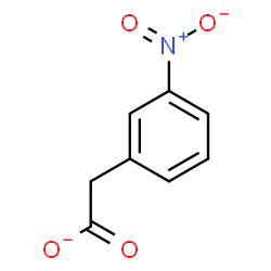 ChemSpider 2D Image | (3-Nitrophenyl)acetate | C8H6NO4