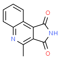 ChemSpider 2D Image | 4-Methyl-1H-pyrrolo[3,4-c]quinoline-1,3(2H)-dione | C12H8N2O2