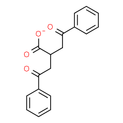 ChemSpider 2D Image | 4-Oxo-2-(2-oxo-2-phenylethyl)-4-phenylbutanoate | C18H15O4