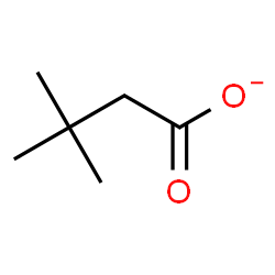 ChemSpider 2D Image | tebutate | C6H11O2