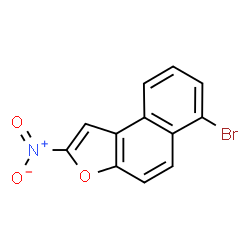 ChemSpider 2D Image | 6-Bromo-2-nitronaphtho[2,1-b]furan | C12H6BrNO3