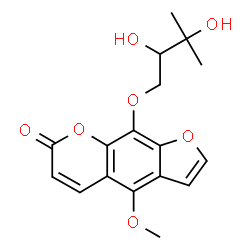 ChemSpider 2D Image | Byakangelicin | C17H18O7
